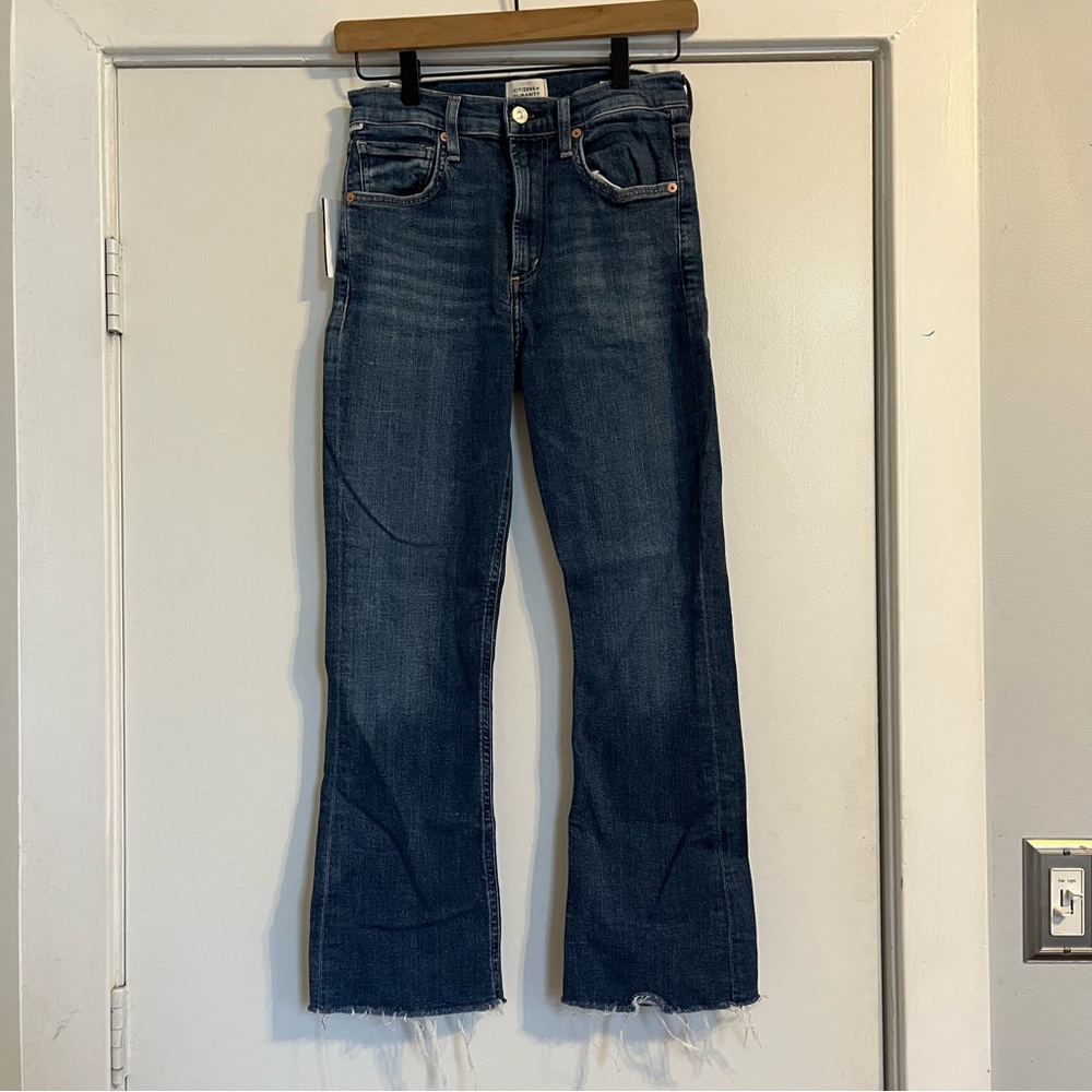 Citizens Of Humanity Blue jeans Isola mini flare boot size 25 NWT